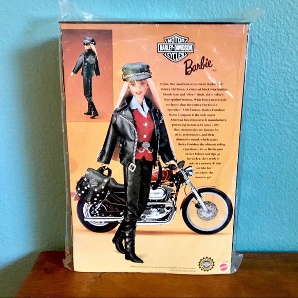 VTG 1997 Harley Davidson Collector Edition Barbie - Picture 3 of 6